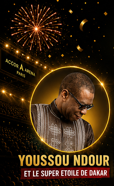 Youssou N'Dour — visuel Bercy 2026